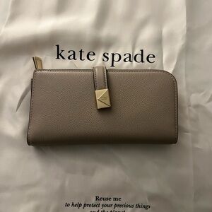 Kate Spade Deco Slim Zip Wallet